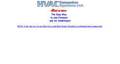 Desktop Screenshot of hvaccalc.com